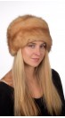 Sable fur hat classic - Golden color